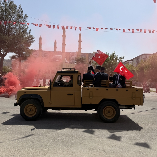 Mardin'de 30 Ağustos Zafer Bayramı coşkuyla kutlandı
