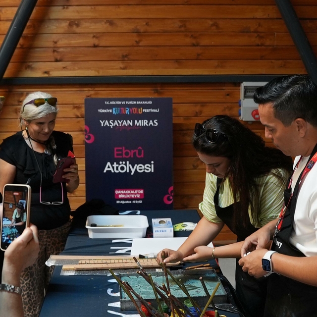Çanakkale'de Türkiye Kültür Yolu Festivali coşkusu