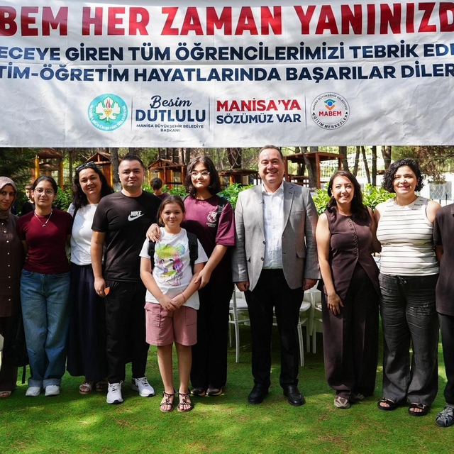 MABEM öğrencilerinin LGS başarısı kutlandı