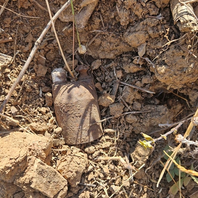 Bursa'da kurtuluş savaşından kalma el bombaları bulundu