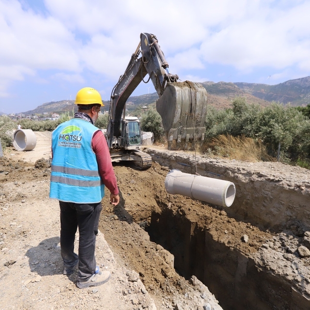 Samandağ'da atık sular modern yöntemlerle arıtılacak