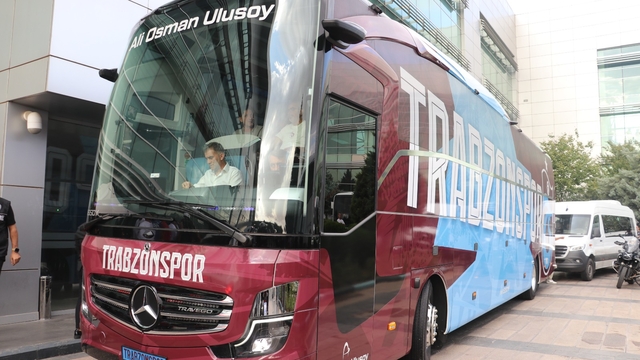 Trabzonspor kafilesi Diyarbakır'a ulaştı