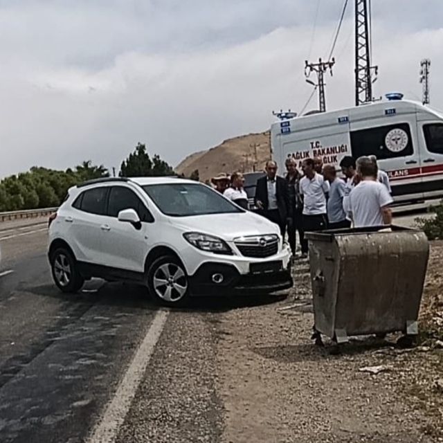 Van'da trafik kazası: 1 yaralı
