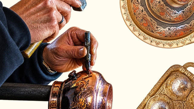 Erzincan bakırı usta ellerde yüzyıllardır yaşatılıyor