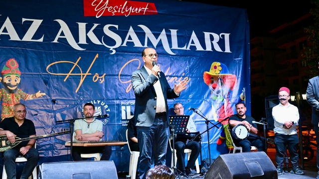 Yeşilyurt'ta 30 Ağustos Zafer Bayramı coşkusu yaz akşamlarına taşındı