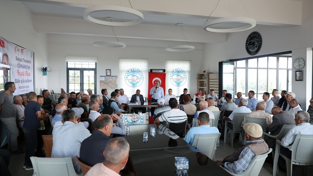 Talas İlçe Tarım ve Orman Müdürü Sağnak: "Yalçın Başkan ziraat odasından daha fazla hizmet üretiyor"