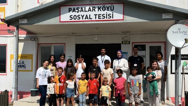 Akçakoca'da tarım işçilerinin çocuklarına sağlık taraması