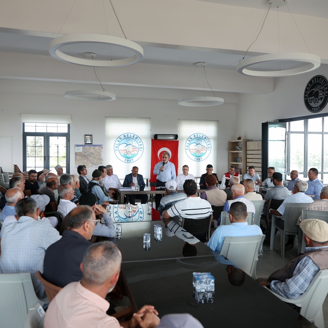 Talas İlçe Tarım ve Orman Müdürü Sağnak: "Yalçın Başkan ziraat odasından da...