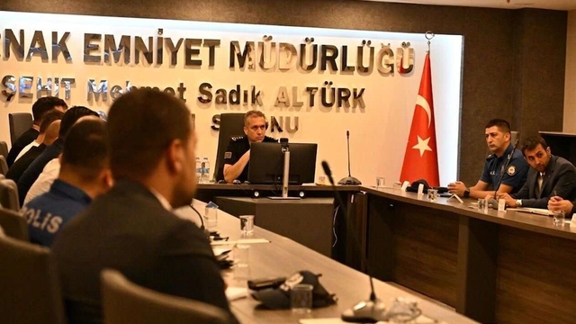 Şırnak'ta ağustos ayı güvenlik toplantısı gerçekleştirildi