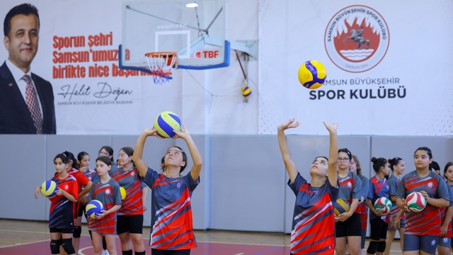Samsun'da yaz spor okullarına 422 çocuk ve genç katıldı