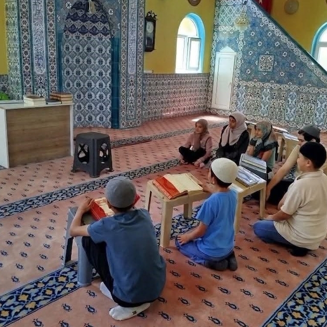 Hisarcık Saklar köyünde Yaz Kur'an Kursu Kapanış Programı düzenlendi