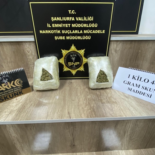 Siverek ve Karaköprü'de uyuşturucu operasyonu: 2 tutuklama