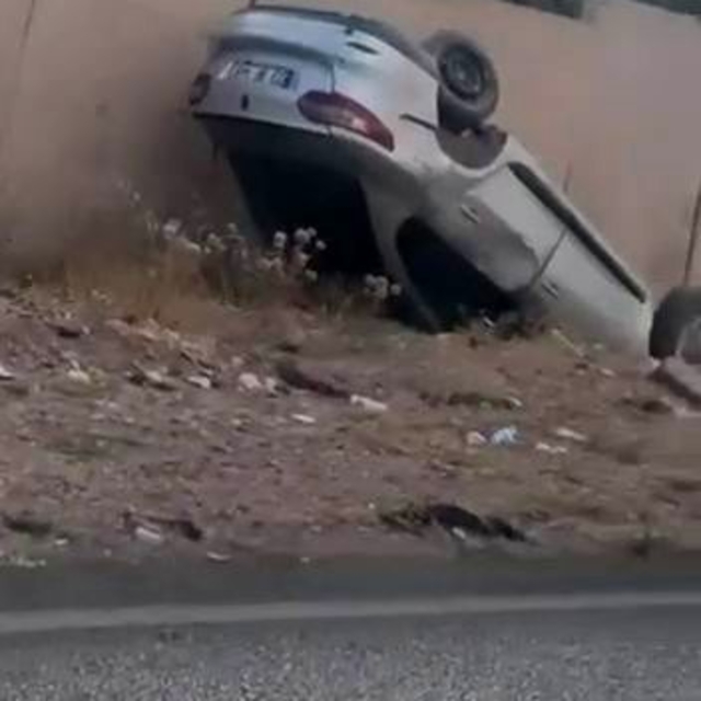 Diyarbakır'da araç takla attı: 1 yaralı