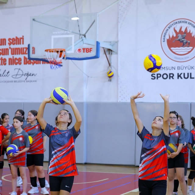 Samsun'da yaz spor okullarına 422 çocuk ve genç katıldı