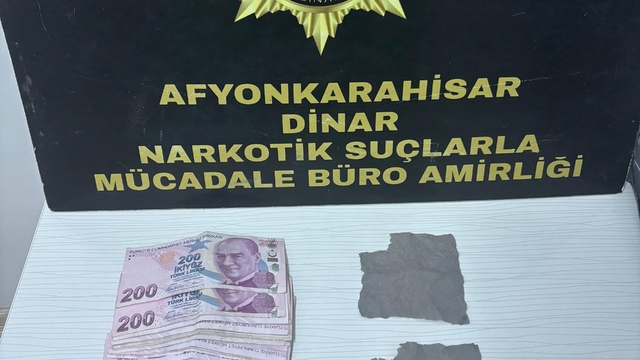 Afyonkarahisar'da torbacı operasyonu: 1 kişi tutuklandı