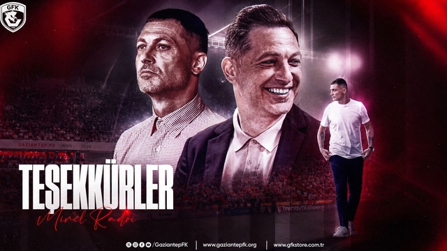 Gaziantep FK'da Teknik Direktör Mirel Radoi dönemi sona erdi