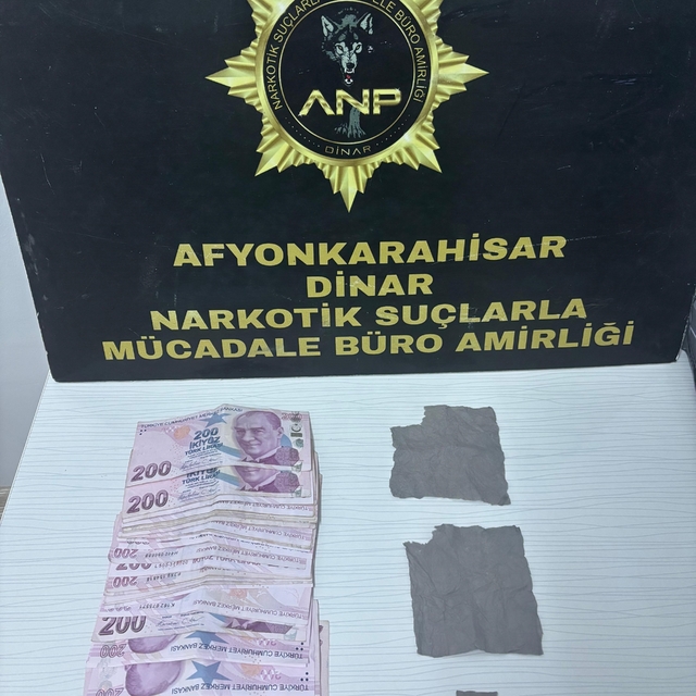 Afyonkarahisar'da torbacı operasyonu: 1 kişi tutuklandı
