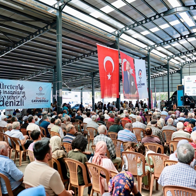 Çivrilli üreticiye 94 bin litre mazot desteği sağlandı