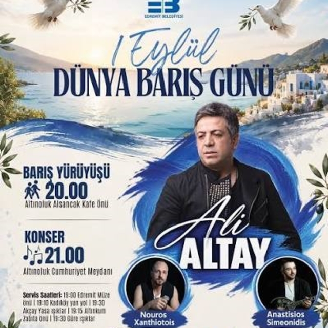 Edremit'te 1 Eylül etkinlikleri Kıbrıs'taki deniz kazası nedeniyle iptal ed...