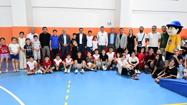 Battalgazi'de Yaz Spor Okulları kapanış töreni düzenlendi