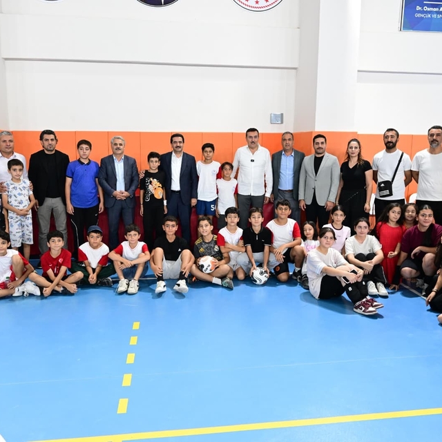 Battalgazi'de Yaz Spor Okulları kapanış töreni düzenlendi