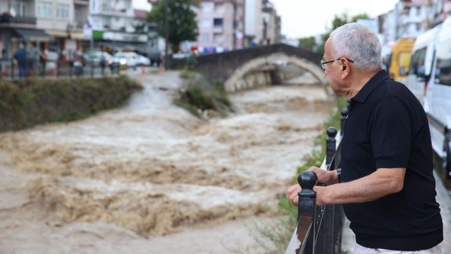Ordu'nun dereleri coştu