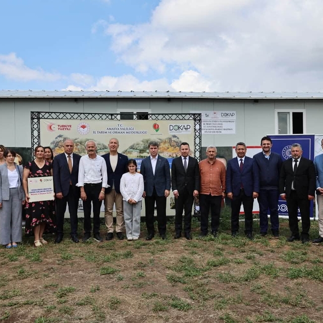 Amasya'da ipek böcekçiliği ve kadın kooperatiflerine 21,2 milyonluk destek
