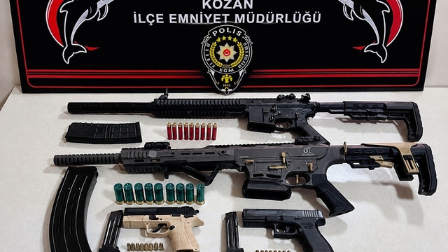 Adana polisi silah ele geçirdi