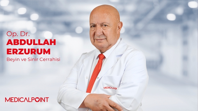 Beyin ve Sinir Cerrahisi Uzmanı Op. Dr. Abdullah Erzurum Medical Point'te