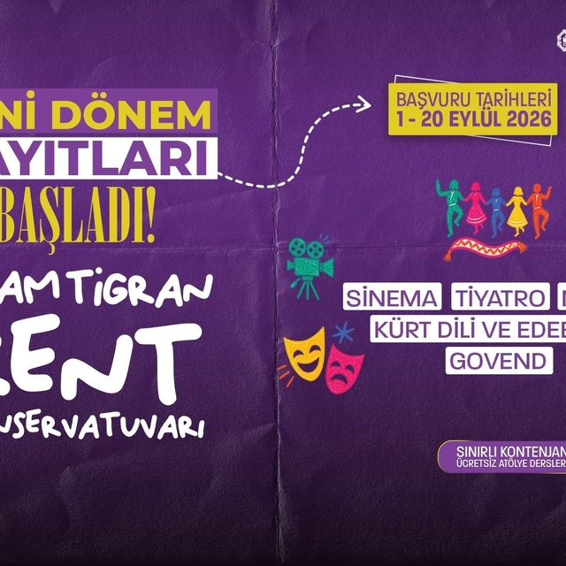 Aram Tigran Kent Konservatuvarında yeni dönem: Başvurular 20 Eylüle kadar s...