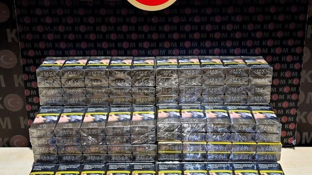 Bilecik'te 290 paket kaçak sigara ele geçirildi