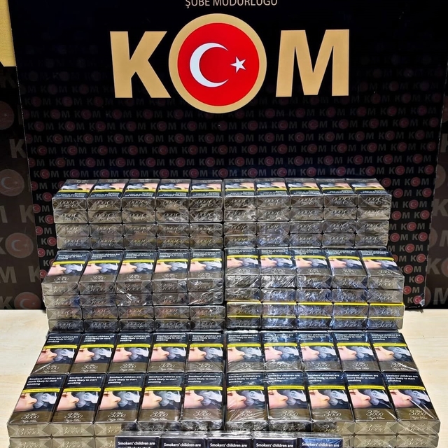 Bilecik'te 290 paket kaçak sigara ele geçirildi