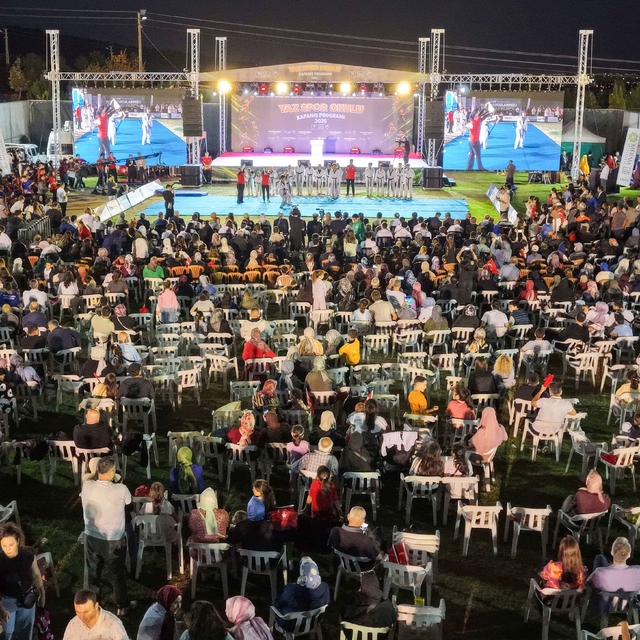2026 Meram Mega Yaz Spor Okulları'nda muhteşem final