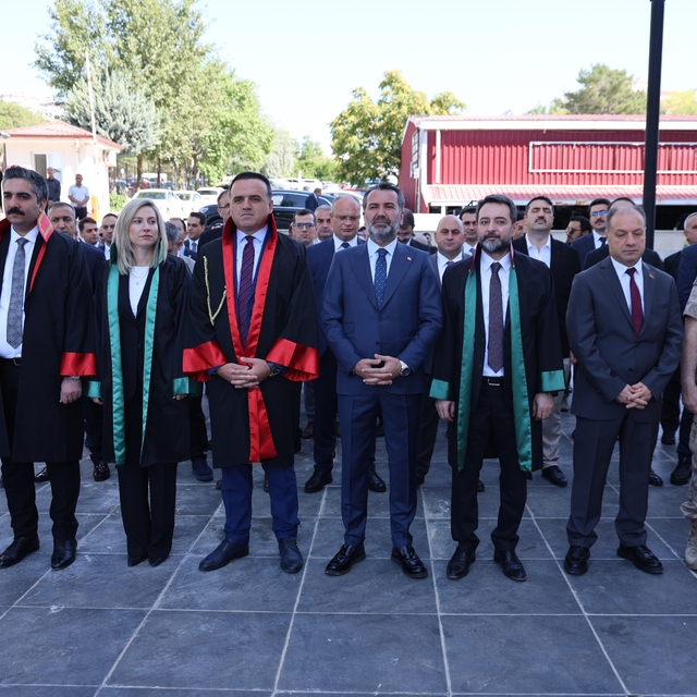 Cumhuriyet Başsavcısı Yeğin: "Yeni adli yılda önem vereceğimiz konulardan b...