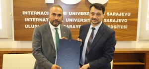 BARÜ ile Uluslararası Saraybosna Üniversitesi arasında iş birliği protokolü...
