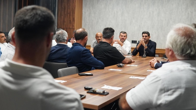 Başkan Çetinkaya, muhtarlarla bir araya geldi