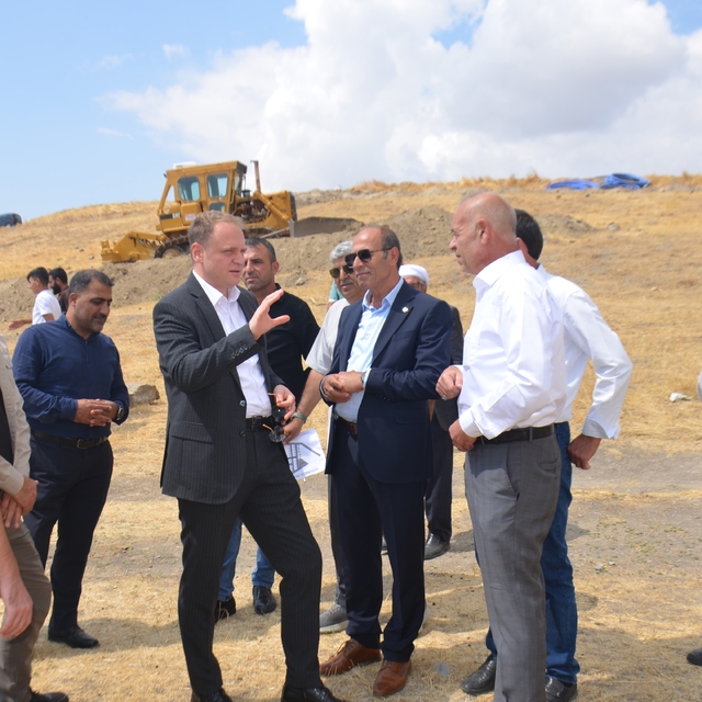 Bulanık'ta 40 dönümlük mesire alanı projesinin temeli atıldı
