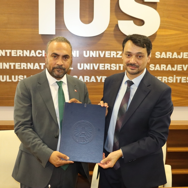 BARÜ ile Uluslararası Saraybosna Üniversitesi arasında iş birliği protokolü...