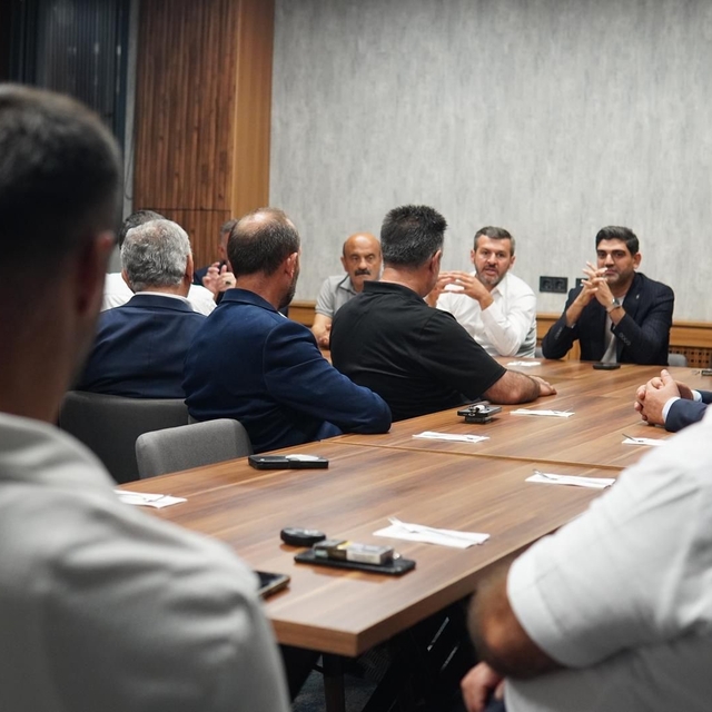 Başkan Çetinkaya, muhtarlarla bir araya geldi