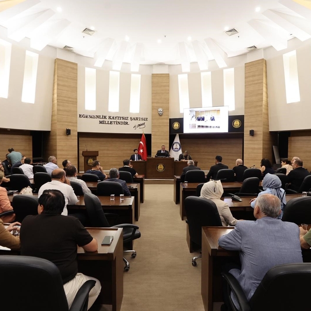 Şahinbey Belediyesi eylül ayı meclis toplantısı yapıldı