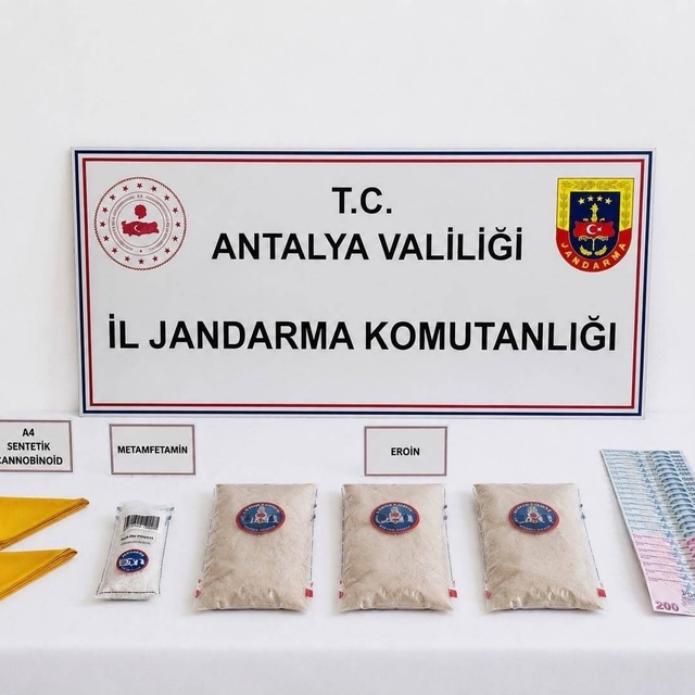 Aksu'da 1 kilo 50 gram eroin ele geçirildi: 1 tutuklama