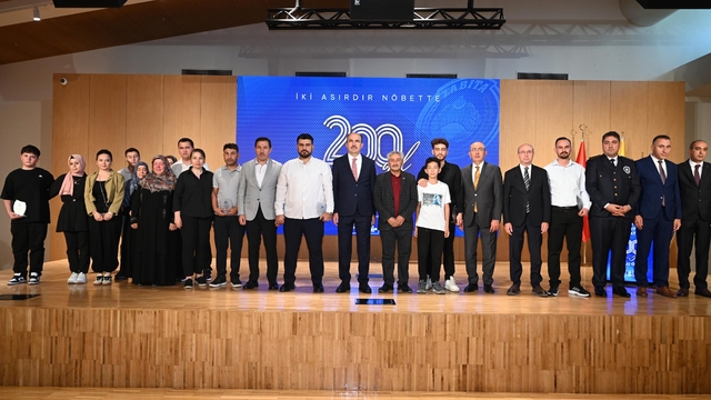 Başkanlar Zabıta Teşkilatı'nın kuruluşunun 200. yılını kutladı