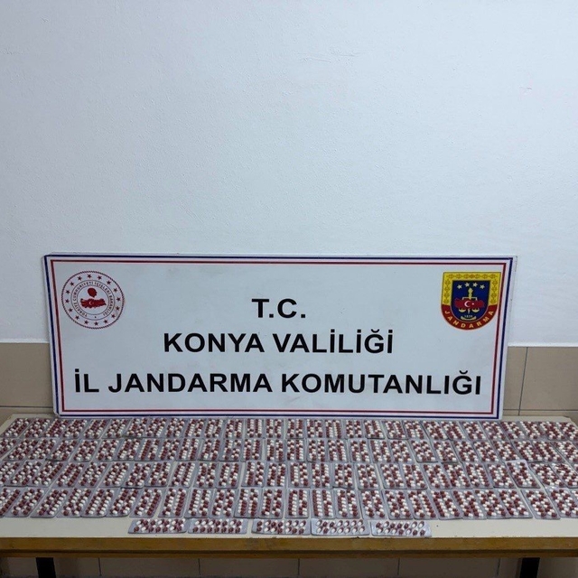 Konya'da jandarmadan uyuşturucu operasyonları: 7 tutuklama