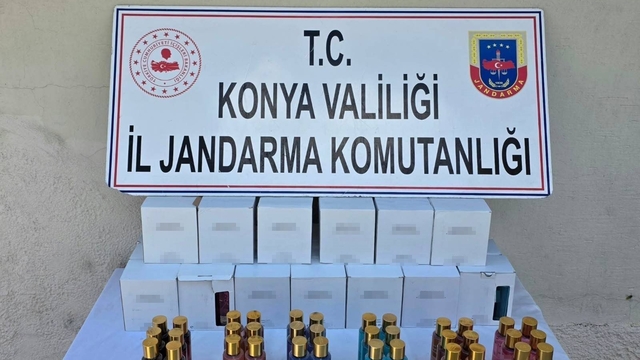 Konya'da 186 bin makaron ve 240 kaçak parfüm ele geçirildi
