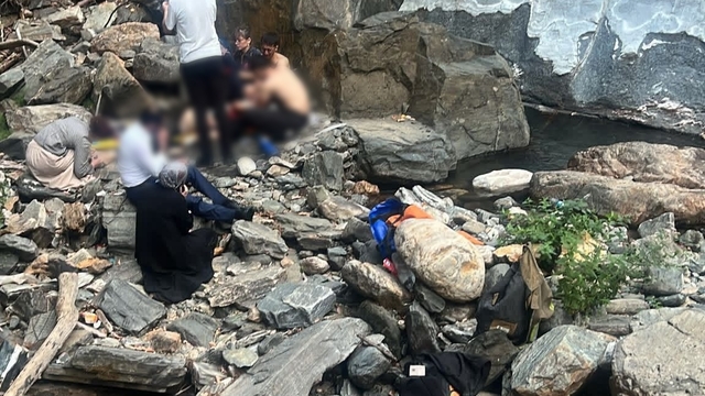 Uçurumdan düşen kadın, hayatını kaybetti