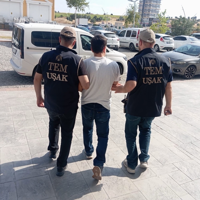 Uşak'ta FETÖ firarisi hükümlü yakalandı