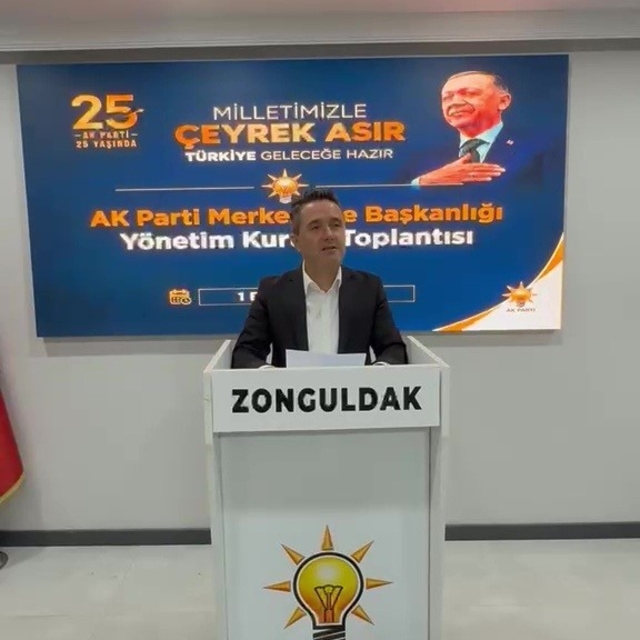 AK Parti Zonguldak Merkez İlçe Başkanı Sezer Köroğlu görevinden istifa etti