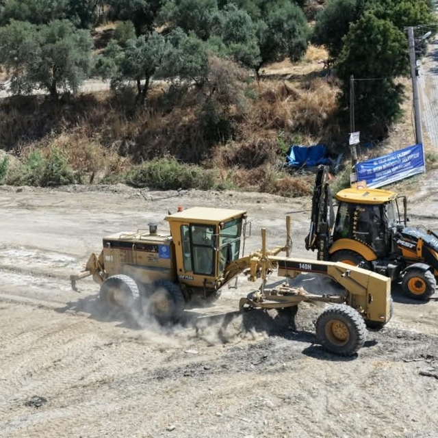 Aydın Büyükşehir'den İncirliova'da ulaşım yatırımı