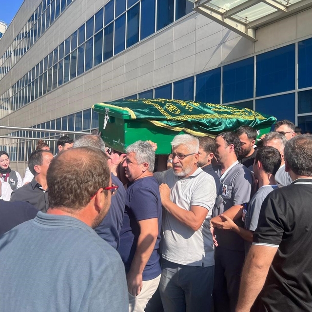 Gemi faciasında hayatını kaybeden hastane personeli Gülcan Gürel için tören...