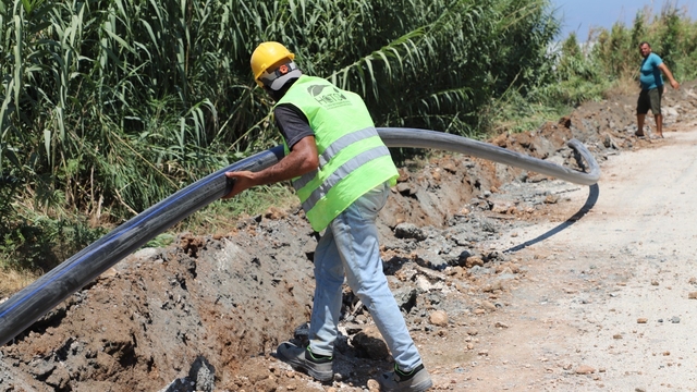 Samandağ Tekebaşı içme suyu projesinde sona gelindi